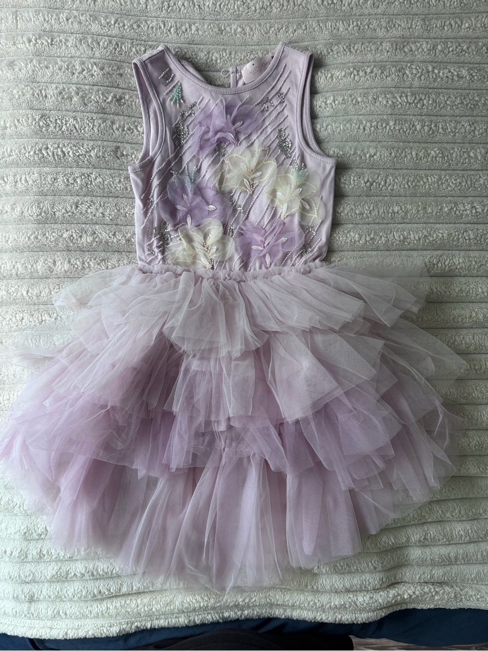 Tutu Du Monde Girl's Sound Garden Sequined High Low Tutu Dress,